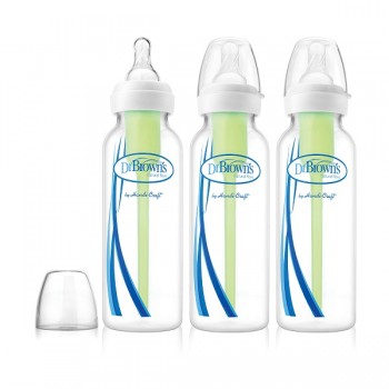 Dr Brown's Options Baby Bottle Narrow 0m+ 3x250ml 