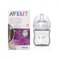 Avent Natural Glass Baby Bottle  120ml 
