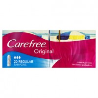 Carefree Original Tampons Regular 20 