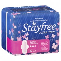 Stayfree Pads Super with wings 12 
