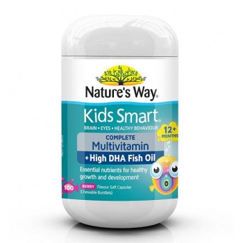 Nature's Way Kids Smart Complete Multivitamin + Fish Oil 100 Cap