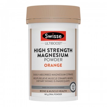 Swisse High Strength Magnesium Powder Orange 180g 