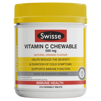 Swisse Vitamin C Chewable 500mg 310 Tab