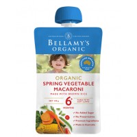 Bellamy's Organic Spring Vegetable Macaroni 120g 
