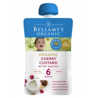 Bellamy's Organic Custard Cherry with Cacao 120g 