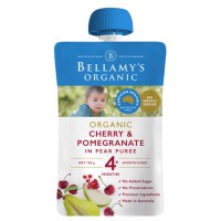 Bellamy's Organic Cherry & Pomegranate 120g 