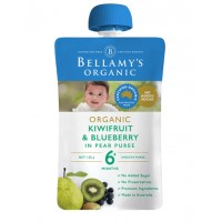 Bellamy's Organic Kiwifruit & Blueberry 120g 
