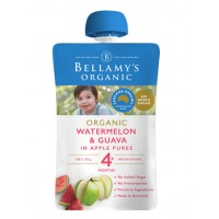 Bellamy's Organic Watermelon & Guava 120g 