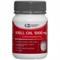 Pharmacy Health Krill Oil 1000mg 60 Cap