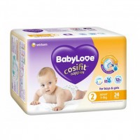 BabyLove Cosifit Nappies Infant 3-8kg 24 pack 