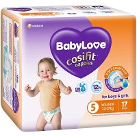 BabyLove Cosifit Nappies Walker 12-17kg 17 pack 