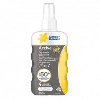 Cancer Council Active Sunscreen 50+ 200ml 