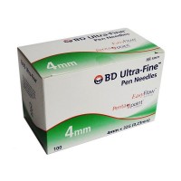 BD Ultra Fine Pen Needles 32G x 4mm 100Pk 
