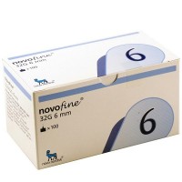 Novofine Pen Needles 32G x 6mm 100 pack 