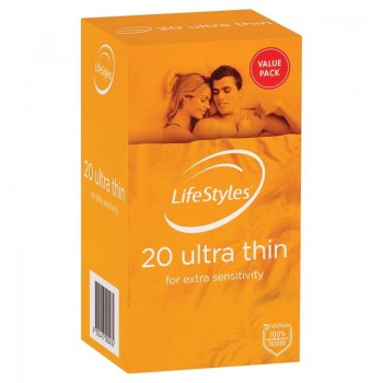 Lifestyles Condoms Ultra Thin 20 