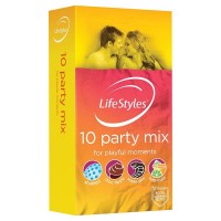 Lifestyles Condoms Party Mix 10 