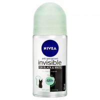 Nivea Womens Roll-On Black&White Invisible Fresh Anti-perspirant 50ml 