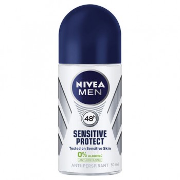 Nivea Men Roll On Sensitive Protect Antiperspirant 50ml 