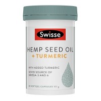 Swisse Hemp Seed Oil + Turmeric 60 