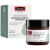 Swisse Skincare Hemp Seed Replenishing Cream Moisturiser 50ml 