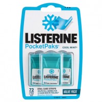 Listerine Cool Mint PocketPaks 3x24 Strips 