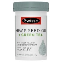 Swisse Hemp Seed Oil + Green Tea 60 Cap