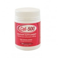 Cal-500 Calcium Chew Tab 500mg 120 Tab