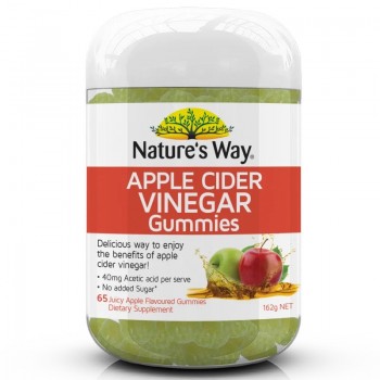 Nature's Way Apple Cider Vinegar Gummies 65 