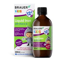 Brauer Kids Oral Liquid Iron with Vitamin B 200ml 