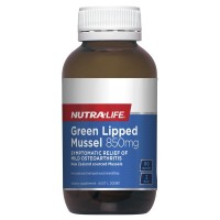 NutraLife Green Lipped Mussel 850mg 90 Cap
