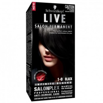 Schwarzkopf Live Salon Perm 1-0 Black  