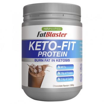 Naturopathica Fatblaster Keto-Fit Plant Protein Chocolate 300g 