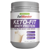 Naturopathica Fatblaster Keto-Fit Whey Protein Vanilla 300g 