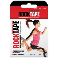 RockTape Kinesiology Tape 5cmx5m Black  
