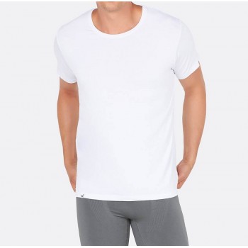 Boody Men's Crew Neck T-Shirt - White - S  