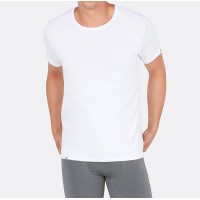 Boody Men's Crew Neck T-Shirt - White - XL  