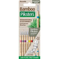 Piksters Bamboo Variety Pack Size 00-6 8 Pck