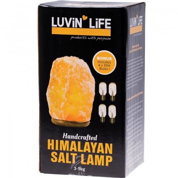 Luvin Life Himalayan Salt Lamp 3-5 kg  