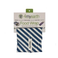 4MyEarth Food Wrap Denim Stripe - 30x30cm  