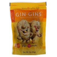 The Ginger People Gin Gins Ginger Candy Hard - Double Strength 84g 