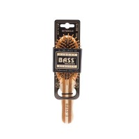 Bass Brushes Bamboo Wood Hair Brush Small Oval  