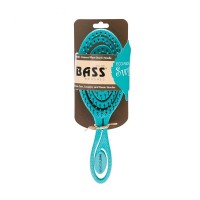 Bass Brushes Bio-Flex Detangler Hair Brush Teal  