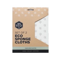 Ever Eco Eco Sponge Cloths Scandi Leaves Collection 2 