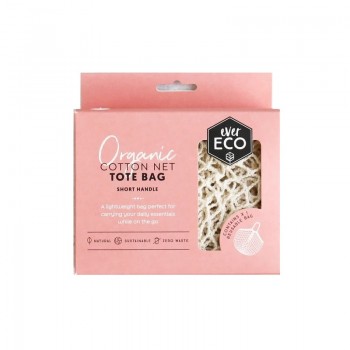 Ever Eco Tote Bag - Short Handle Organic Cotton Net  