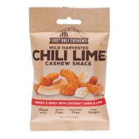East Bali Cashews Chili Lime Cashew Snack Wild Harvested 35g 