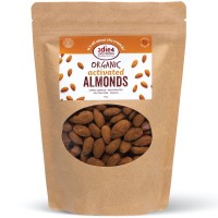 2Die4 Live Foods Organic Activated Almonds  300g 