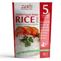 Zero Slim & Healthy Certified Organic Konjac Rice Style 400g 