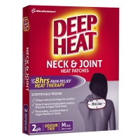 Deep Heat Neck & Joint Heait Patches 8hrs odourfree 2 