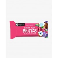 Nutra Organics Berry Yum Biotics Bar 30g 