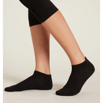 Boody Women's Low Hidden Sock - Black - 3-9  
